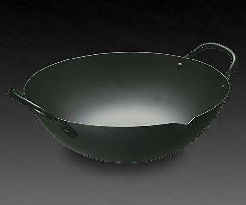 堺刀司　焦げ付きにくいスチールテック中華鍋 33cm 堺刀司 焦げ付きにくいスチールテック中華鍋 33cm 雪平鍋 厚口 | 商品